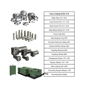 411 415 di durezza lungo periodo di vita principale stampi carburo 45 muore DIN M3/<span class=keywords><strong>4</strong></span>/5/6/8/10/12/14/16/18/20/22 dado a freddo macchina muore - Product Image 3