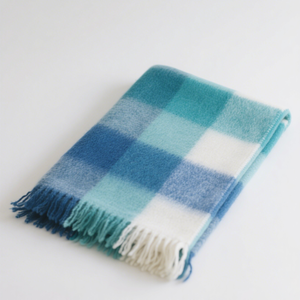 Dahai Thiết Kế Mới 100% Lambswool Dệt Chăn Chăn Len Chăn Cho Mùa Đông Với Fringe Chăn - Product Image 4