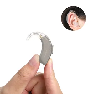Aparelhos auditivos sem fio programáveis recarregáveis de alta qualidade com qualidade de som transparente e redução de ruído