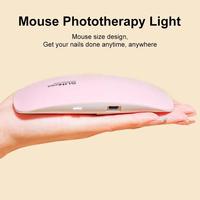 Secador de Uñas Eléctrico Portátil Automático de 6W, Mini Lámpara UV de 6 LED para Manicura, Cable USB, Secado de Esmalte, Certificado CE, Rápido