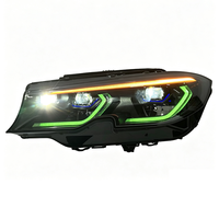 Ensemble de phares laser pour BMW Série 3 G20 G28 2019-2022, mise à niveau des phares avant, accessoires automobiles, RGB fumé, Plug and Play