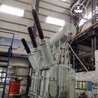 Transformador de Potencia Trifásico Reductor de Voltaje OLTC de Alta Eficiencia con Bobinado de Cobre, Salida de 480V, 8000KVA, Refrigeración ONAN/ONAF, Estándar IEC