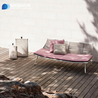 Chaise d'intérieur d'extérieur de loisirs Chaise berçante de balcon de haute qualité faite à la main Canapé de jardin tissé par corde