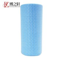 Serviettes jetables en tissu non tissé BZX, haute absorption, chiffons de nettoyage, torchons de cuisine en rouleau