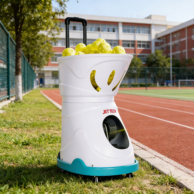 New Arrival 2026 High Quality Intelligent Portable Pickle Ball Machine APP Remote Control 100 Ball Training Entertainment