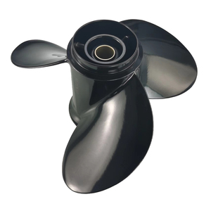 ใหม่ <span class=keywords><strong>xspeed</strong></span> 25-30hp MB2-103-10OS นอกเรือใบพัดอลูมิเนียม10-1/4x10 10ฟัน3ใบใบพัดสีดำใบพัดทางทะเล - Product Image 6
