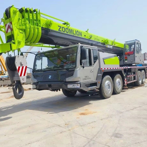 รถบรรทุกติดเครน Zoomlion มือสอง 50 ตัน ราคาประหยัด ได้รับการรับรองมาตรฐาน EPA สำหรับงานก่อสร้าง - Product Image 1