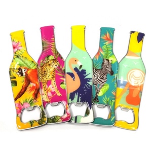 Abridor de Botellas Metálico Promocional de Acero Inoxidable para Cerveza, con Diseño de Trébol de Cuatro Hojas, Flor y Animal, Venta al por Mayor Oneway - Product Image 2