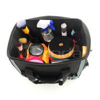 Organisateur de soins automobiles multi-usages personnalisé, sac à outils portable pour le detailing automobile
