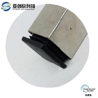 Nouveau matériau PP plastique carré bouchon de tuyau en acier inoxydable bouchon de tuyau Table chaise pied couvre numéro de modèle partie moule Type tuile