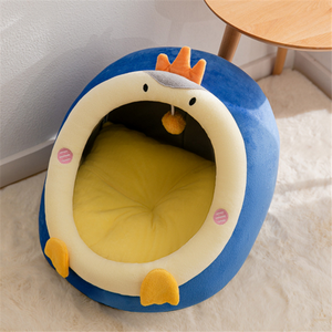 Camas para Mascotas de Terciopelo Princesa, Semi-Cerradas, Cálidas, Ecológicas, 100% Algodón, Diseño Sólido, para Perros y Gatos, Fabricante Personalizado, Venta al Por Mayor - Product Image 6