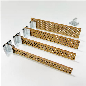 Mèches en <span class=keywords><strong>bois</strong></span> ajourées à motif maillé avec clips métalliques, grille en forme de chiffres et d'alphabet, noyau en <span class=keywords><strong>bois</strong></span> <span class=keywords><strong>pour</strong></span> la fabrication de bougies parfumées DIY - Product Image 3