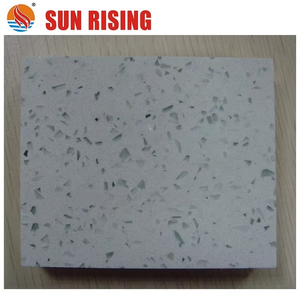Bán buôn pha lê trắng lấp lánh <span class=keywords><strong>Quartz</strong></span> slab cho nhà bếp và Vanity bàn sàn đá nhân tạo - Product Image 3