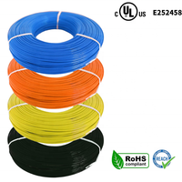 Câble d'alimentation UL1911 16AWG PFA 25KVDC haute tension 25KVDC avec fil de cuivre isolé 16AWG conducteur en nickel à noyau unique quantité minimale de commande 100m