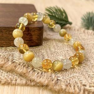 Natural Bracelet Colorful Glass <b>Beaded</b> Must-have Chakra <b>Set</b> Innovative Strict Quality Control Custom Stone Choice - Product Image 1