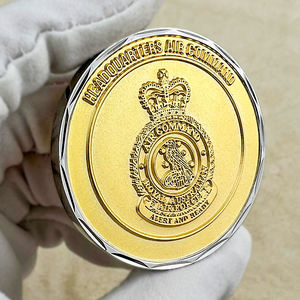 3D Design personalizzato 24K oro doppio placcato in metallo moneta australiana sfida moneta Souvenir 3D Design 3D - Product Image 1