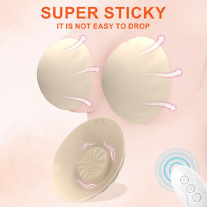 Xun-ai Factory Outlet Electric Sexy Hot Breast Masajeador Pezón Estimular Sujetador vibrador Control remoto-ABS + Silicona médica - Product Image 4