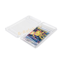 Modèle privé colle scellée sport Poke Mon cartes à collectionner Protetor rond Conrner dalle de paquet de rappel en plastique vide
