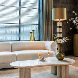 Lampadaire au design minimaliste et luxueux, source de lumière LED, commande par interrupteur, pour salon, chambre à coucher, décoration de la maison - Product Image 1