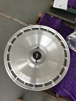 YYufei Forged 22 Inch 16-Slot Solid Face OEM Style Wheels untuk Cadillac Escalade Tahoe Yukon 6x139.7 Brushed Silver