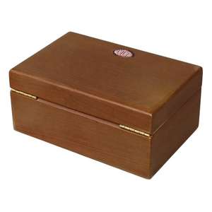 Boîte de rangement rectangulaire en panneau de fibres MDF DS, faite à la main, avec logo sérigraphié, option de commande personnalisée, cadeau et artisanat - Product Image 2