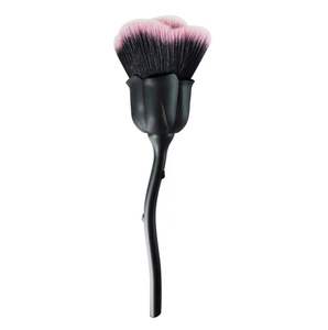 Rose Plastic Handle Makeup <b>Brush</b> Soft Synthetic Fiber Loose Powder <b>Blusher</b> Nail <b>Brush</b> Custom Logo - Product Image 5