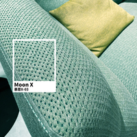 Tissu de revêtement de matelas matelassé en textile de décoration de canapé doux et élastique en tricot 100% polyester