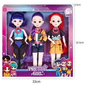 สินค้าใหม่มาถึง ตุ๊กตา PVC อนิเมะ K-Witch Hunt Group ตุ๊กตาขนนุ่ม ตัวเต็ม 3 มิติ ตา 3 มิติ ข้อต่อขยับได้ 15 จุด พร้อมเพลงธีม ขนาด 32 ซม. ของเล่นเพื่อความบันเทิง - Product Image 2