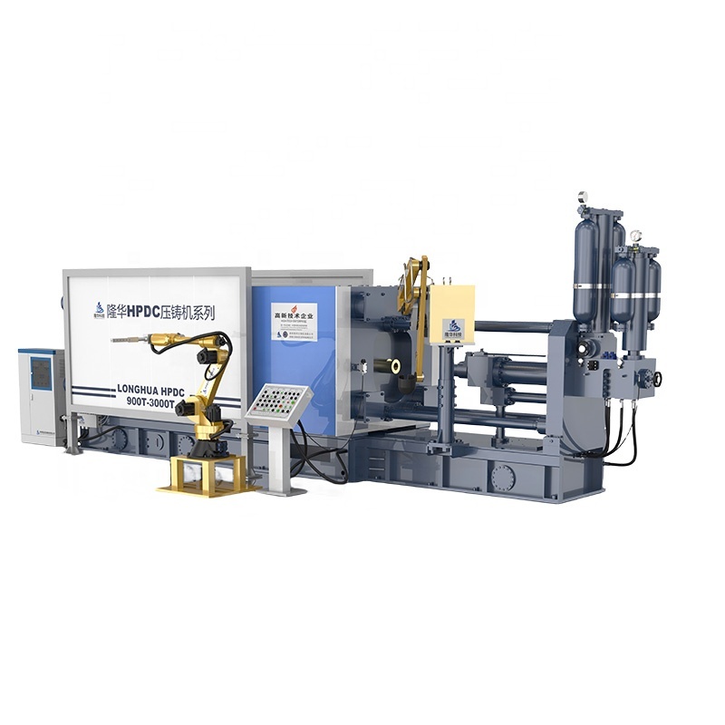 LH HPDC 800T Metal Casting Machinery