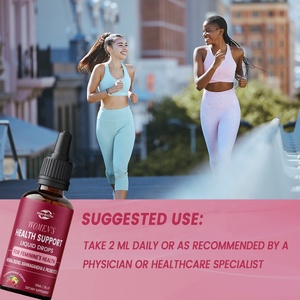 Private Label OEM Women's Health Health Support Liquid Drops Supplements for Women Chasteberry, Black Cohosh - Product Image 4