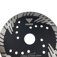 Lame de scie murale diamantée OEM 5 pouces 125 mm à bord turbo continu pour la découpe du granit – Fabricant