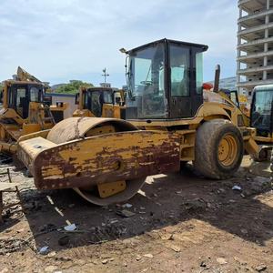 Second Hand American Brand CAT CS683E Vibratory <b>Road</b> <b>Roller</b> Compactor Good Working Condition For <b>Road</b> Construction In Stock - Product Image 1