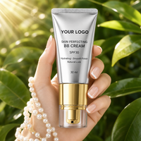 Buat Sendiri BB Cream OEM 30ml SPF30 Bernapas, Tahan Lama, Melembapkan,  Foundation Makeup dengan Coverage Tinggi, Tahan Air