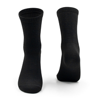 Chaussettes de travail techniques en coton épais tricoté pour hommes, blanches, bleues, noires et colorées, longues, de qualité supérieure, antibactériennes, vente en gros