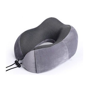 Almohada de Viaje en Forma de U de Espuma Viscoelástica Portátil, Almohada Magnética de Tela para Protección del Cuello para Llevar Contigo Durante Viajes de Negocios - Product Image 2