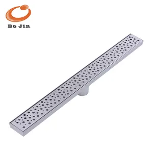 Stainless steel bathroom waste gate shower drainer floor drain hair pump vertical outlet shower floor drain