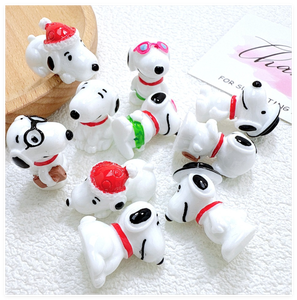 Figurines d'animaux en gros, figurines de chien, jardin féerique, maison de poupée, décorations de voiture en résine personnalisées, articles miniatures 3D, jouets pour enfants - Product Image 6