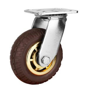 Chromé Pu Rouleau Boule Roulette <span class=keywords><strong>Pour</strong></span> Fauteuil Médical - Product Image 1