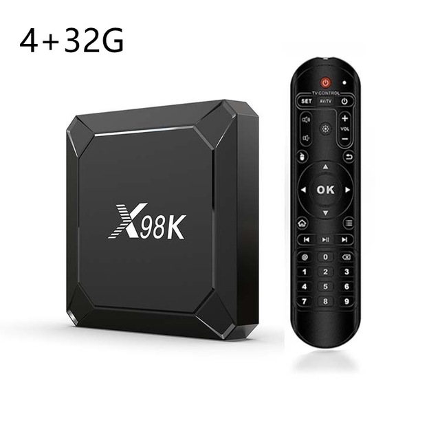 X98K Media Player Android 13 Quad Core 4K HDR10+ TV Box with RK3528 Processor Dual Band WiFi6 for Function TV BOX