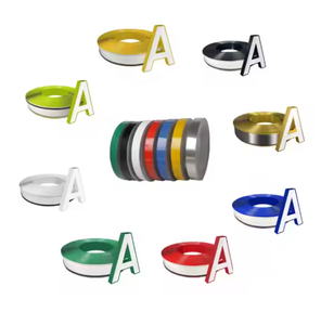 Usine personnalisée plusieurs options de couleur signe d'affaires publicité <span class=keywords><strong>3D</strong></span> canal en aluminium lettre <span class=keywords><strong>bobine</strong></span> pour la signalisation - Product Image 1