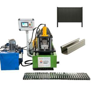 Máquina Perfiladora de Rollo para Cercas Metálicas de Acero Galvanizado de 0.5-0.8mm de Espesor, Sistema de Cercas Good Neighbor - Product Image 1
