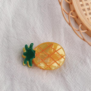 กิ๊บติดผมน่ารักหวานๆ ลายผลไม้ เชอร์รี่ แตงโม เลมอน กิ๊บหนีบผมแบบกำหนดเองสำหรับเด็กผู้หญิง - Product Image 5