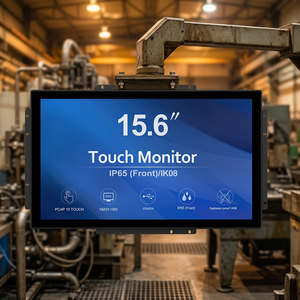 จอภาพ LCD อุตสาหกรรมแบบสัมผัส HX Touch Open Frame ขนาด 15-32 นิ้ว หน้าจอสัมผัสแบบ Capacitive ความละเอียด 1920x1080 พร้อมพอร์ตเชื่อมต่อ DVI อัตราส่วนภาพ 16:9 รุ่นใหม่ - Product Image 3