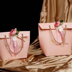 Bolsa de Regalo de Papel Tipo Tote Europea de Lujo con Logotipo Personalizado, Bolsa de Compras de Boutique con Logotipos, Bolsas de Papel con Su Propio Logotipo - Product Image 5