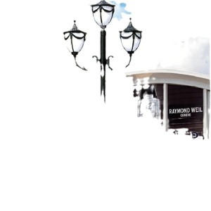 Traditional European Cast Iron Garden Lamp <b>Led</b> <b>Light</b> Source A19 Semi Flush Mount Outdoor Lighting - Product Image 5