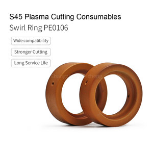S45 Swirl Rings PE0106 Difusor de gas Material de cobre Herramientas de corte por plasma para corte de soldadura y suministros de soldadura - Product Image 2