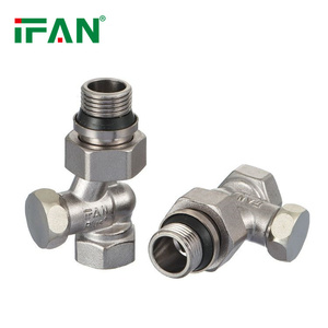 Robinet d'angle en laiton IFAN pour <span class=keywords><strong>radiateur</strong></span>, contrôleur de chauffage manuel, filetage en laiton - Product Image 5