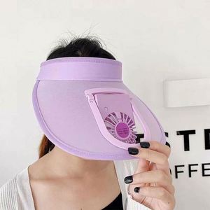 Gorra Visera Ancha con Protección UV, Sombrero para el Sol con Ventilador Recargable por USB, Visera para el Sol de Verano para Hombres y Mujeres - Product Image 5