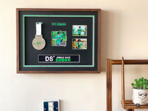 Ludaye sáng tạo rắn gỗ handmade thân thiện với môi UV in DS huy chương Khung ảnh hình chữ nhật dọc Wall Mount - Product Image 2