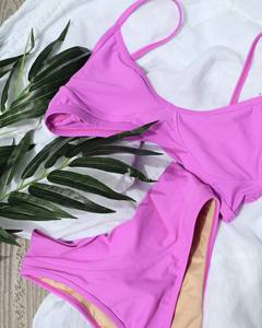 Set di Design da donna Bikini da donna a 4 vie elasticizzati Spandex in tessuto 80 + tessuto da bagno